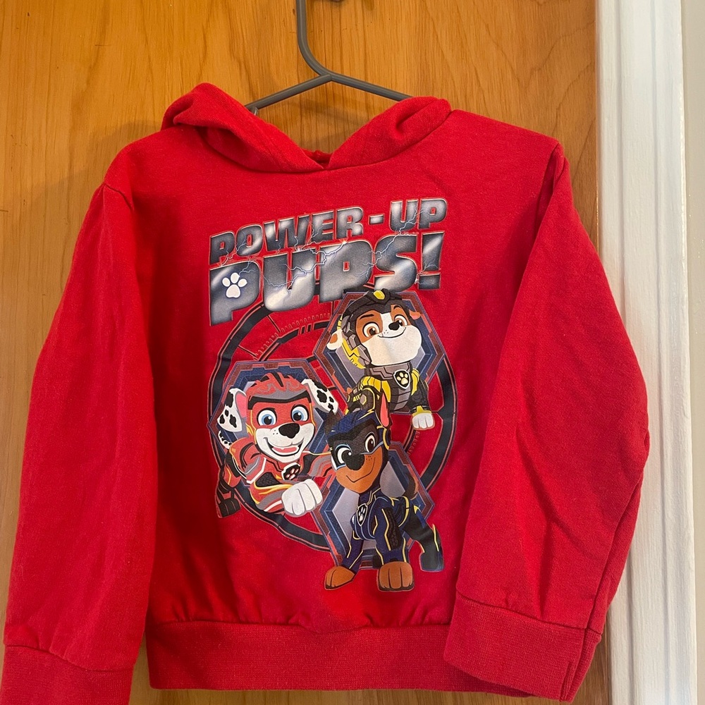 Red Paw Patrol Kids Hoodie